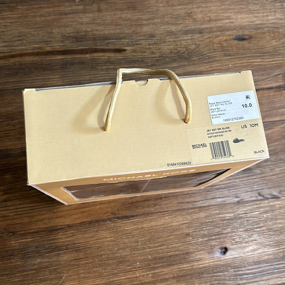 Michael Kors black slippers, brand new, size 10, $70 - Picture 2 of 6
